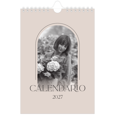 Calendario fotografico A5 — Batanico semplice [copertina]