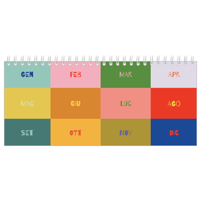 Calendari da tavolo — Divertente colorato [copertina]