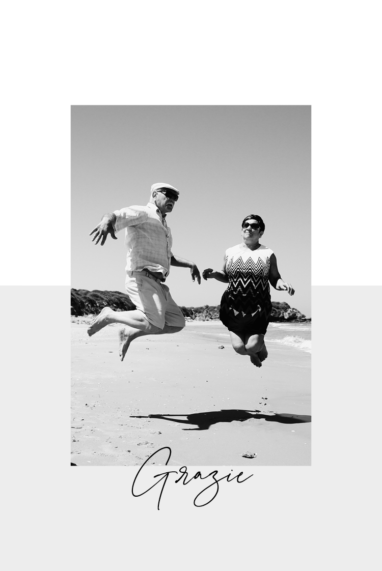 Biglietti di ringraziamento — Grazie in grigio