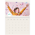 Calendario A4 Doppio — Compleanno iconico [Aprile]