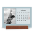 Calendario con supporto in legno orizzontale  — Neo Scandi [Febbraio]