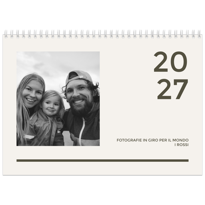 Calendario A4 Doppio — Contemporaneo [copertina]