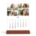 Calendario con supporto in legno verticale  — Disposizioni fotografiche [Aprile]