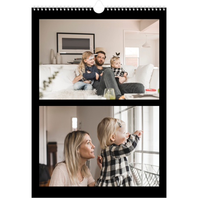 Calendario A3 verticale — Margine nero [copertina]