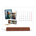 Calendario con supporto in legno orizzontale  — Album ricordi con stile [Gennaio]