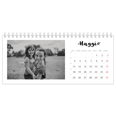 Calendari da tavolo — Scritto a mano [copertina]