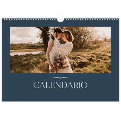 Calendario A3 orizzontale  — Ardesia e grazie [copertina]
