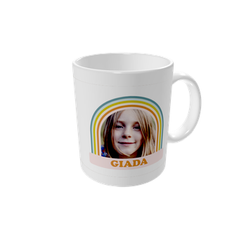 Tazze personalizzate — Arcobaleno retrò
