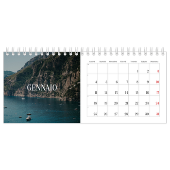 Calendario Fotografico da Tavolo — Fuga infinita