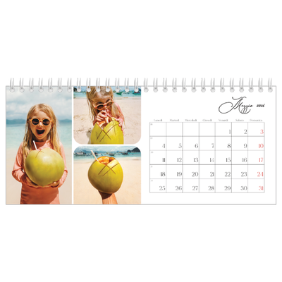 Calendari da tavolo — Istantanee e scrittura [copertina]