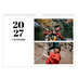 Calendario fotografico A4 — Serif e momenti [copertina]
