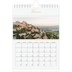Calendario fotografico A5 — Banner di script d'oro [Gennaio]