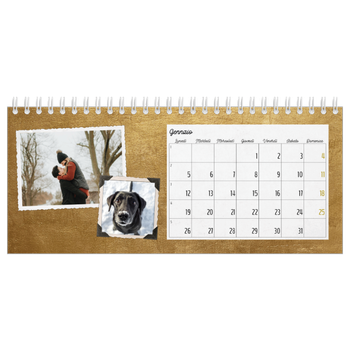 Calendario Fotografico da Tavolo — Collezione di immagini
