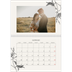 Calendario A4 Doppio — Inchiostro e edera [Gennaio]