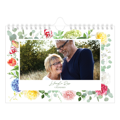 Calendario fotografico A5 — Fiori tradizionali [copertina]