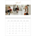 Calendario A4 Doppio — Scatole con strisce fotografiche [Aprile]