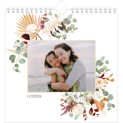 Calendari quadrati — Boho [copertina]