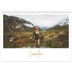 Calendario A4 Doppio — Testo scarabocchiato [copertina]