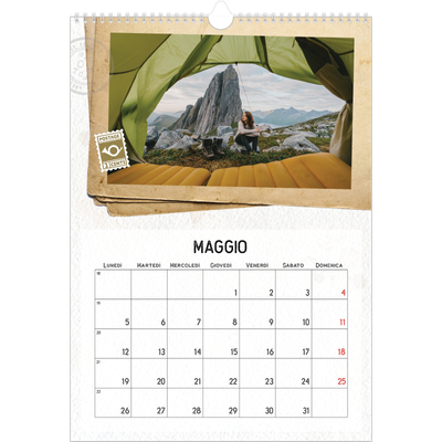 Calendario A3 verticale — Parts unknown [copertina]