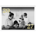 Calendario A4 Doppio — Grandi numeri luccicanti [copertina]