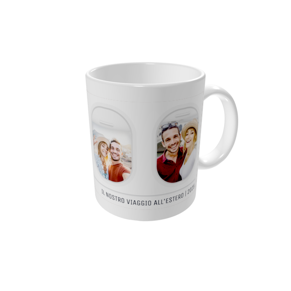 Tazze personalizzate — Finestrino dell'aereo