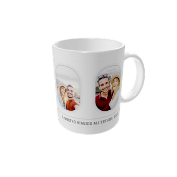 Tazze personalizzate — Finestrino dell'aereo