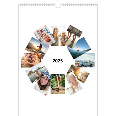 Calendario A3 verticale — Struttura [copertina]