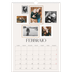 Calendario A3 verticale — Galleria fotografica a parete [Febbraio]