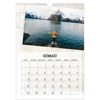 Calendario personalizzato A3 — Parts unknown