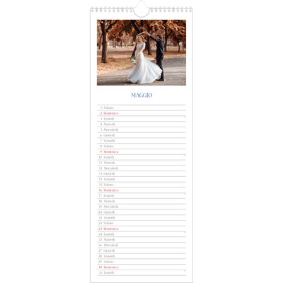 Calendario da cucina  — Classico cobalto [Maggio]