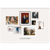 Calendario A4 Doppio — Galleria fotografica a parete [copertina]