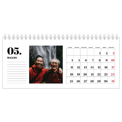 Calendari da tavolo — Serif e momenti [copertina]