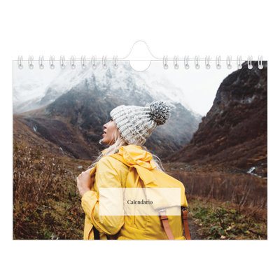 Calendario fotografico A5 — Calendario classico [copertina]