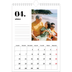 Calendario personalizzato A4 — Serif e momenti [Aprile]