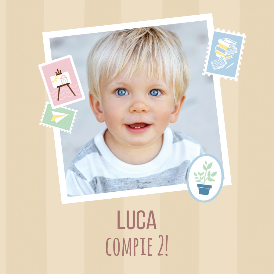 Inviti — Divertimento con gli adesivi