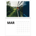 Calendario A4 Doppio — White space [Marzo]