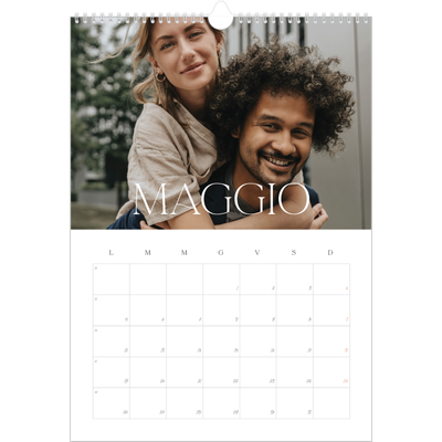 Calendario A3 verticale — Più grande della vita [copertina]