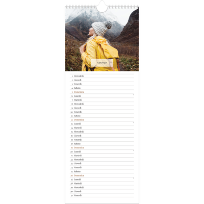 Calendario da cucina  — Calendario classico [Gennaio]