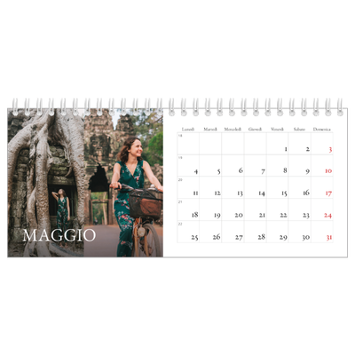 Calendari da tavolo — Graziato semplice [copertina]