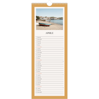 Calendario da cucina  — Colori classici [Aprile]