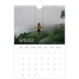 Calendario fotografico A5 — Graziato semplice [Aprile]