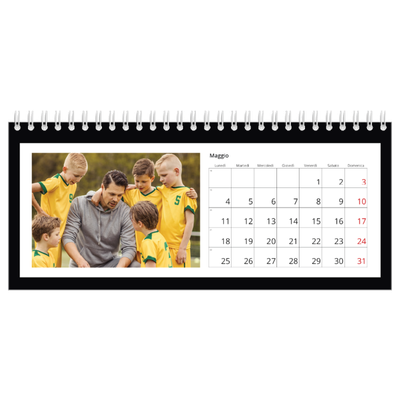 Calendari da tavolo — Cornice monocromatica [copertina]