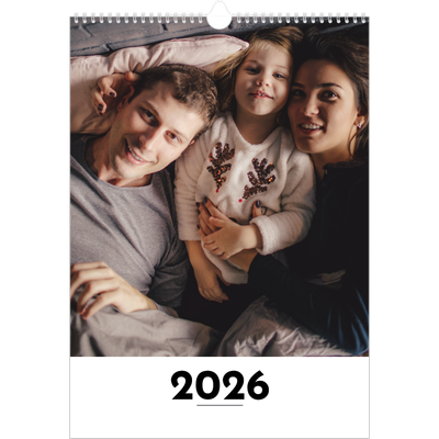 Calendario A3 verticale — Riflettore lettera [copertina]