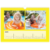 Calendario A3 orizzontale  — Luminoso e vivace [Aprile]