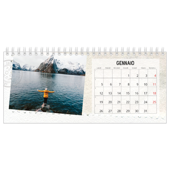Calendario Fotografico da Tavolo — Parts unknown