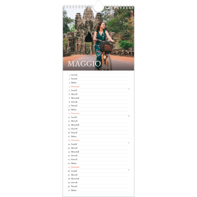Calendario da cucina  — Graziato semplice [copertina]