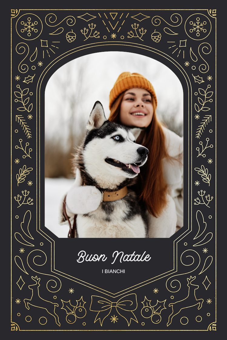 Biglietti — Incisione dorata