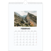 Calendario personalizzato A4 — Foto semplice [Febbraio]