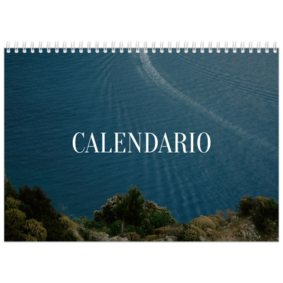 Calendario A4 Doppio — Fuga infinita [copertina]
