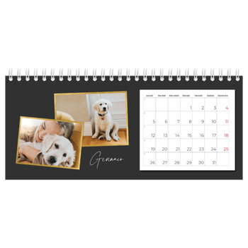 Calendario Fotografico da Tavolo — Tanti ricordi